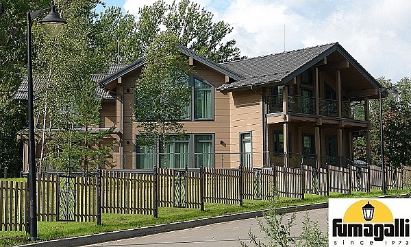 Столб фонарный уличный Vivi V50.372.A10.AXH27