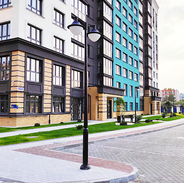 Столб фонарный уличный Vivi V50.372.A20.AXH27