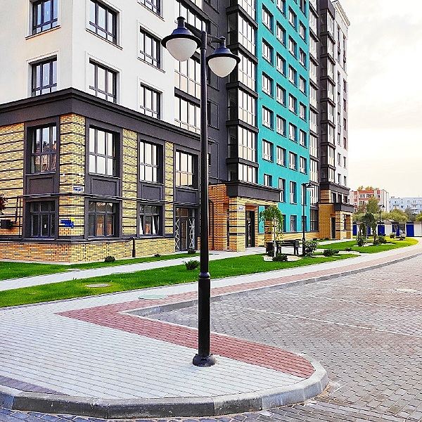 Столб фонарный уличный Vivi V50.372.A20.AXH27
