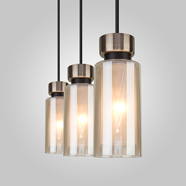 Светильник подвесной Amado 50115/3 черный