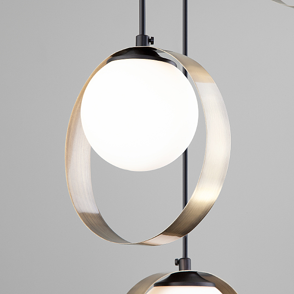 Светильник подвесной Dublin 50205/3 черный/бронза