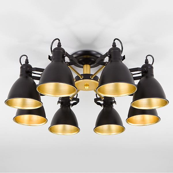 Потолочная люстра Denley 70112/8 черный