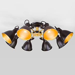 Потолочная люстра Denley 70112/8 черный