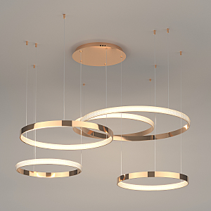 Светильник подвесной Posh 90275/5 медный Smart