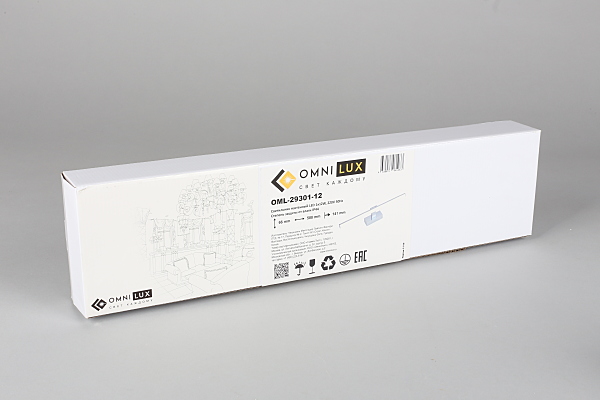 Подсветка зеркал и полок Bormio OML-29301-12