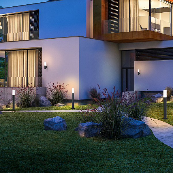 Уличный наземный светильник Techno1 1419 TECHNO чёрный