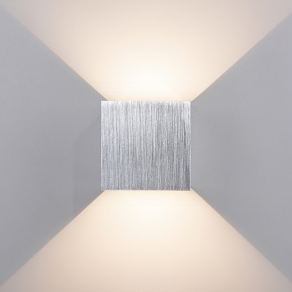 Уличный настенный светильник Winner 1548 TECHNO LED WINNER алюминий