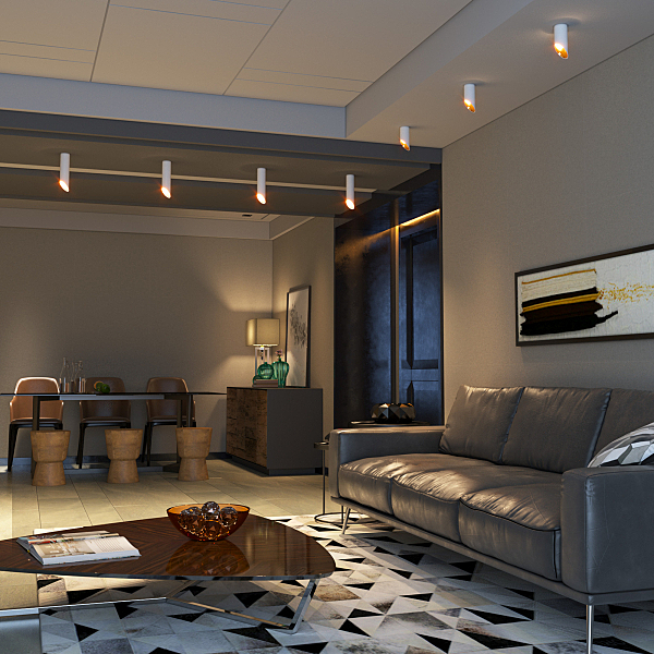 Накладной светильник 7011, 7005 DLN114 GU10 белый/золото