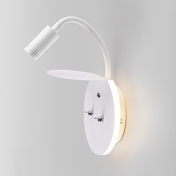 Настенный светильник Lungo Lungo LED белый (MRL LED 1017)