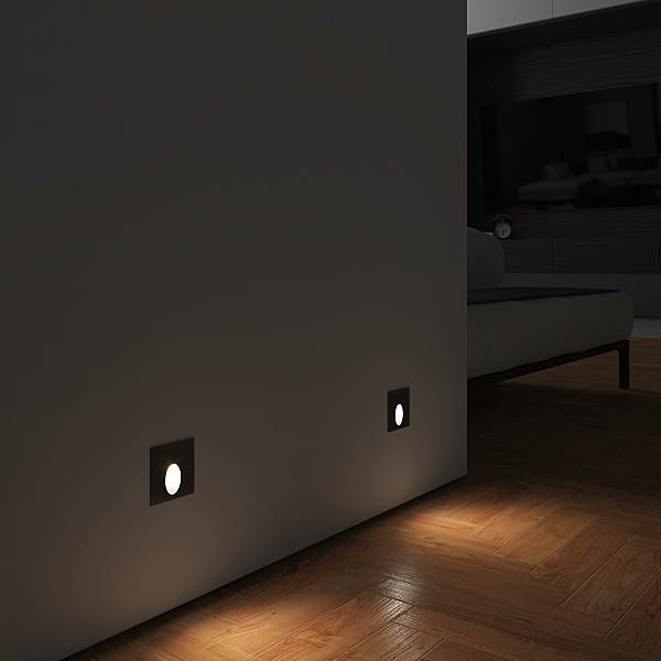 Подсветка для ступеней MRL LED 1102 MRL LED 1102 Чёрный