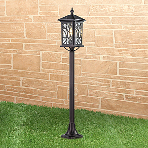 Уличный наземный светильник Tira Tira F кофейное золото (GL 1005F)