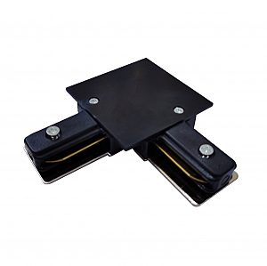 Комплектующие для трек-систем Track Rail BK Recessed TRCM-1-1-L-BK / Коннектор угловой для однофазного встраиваемого шинопровода (черный)