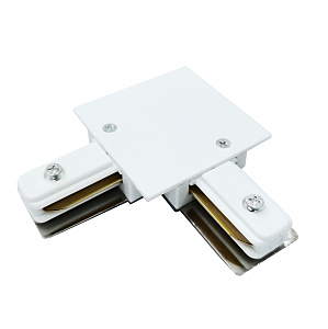 Комплектующие для трек-систем Track Rail WH Recessed TRCM-1-1-L-WH / Коннектор угловой для однофазного встраиваемого шинопровода (белый)