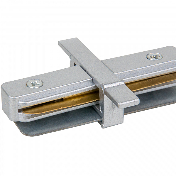 Комплектующие для трек-систем Track Rail SL Recessed TRCM-1-I-CH/ Коннектор прямой для однофазного встраиваемого шинопровода (серебристый)