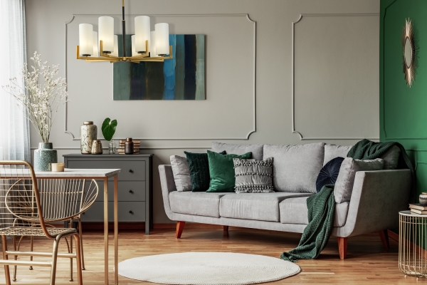 Люстра на штанге Fortano MOD089PL-08BS