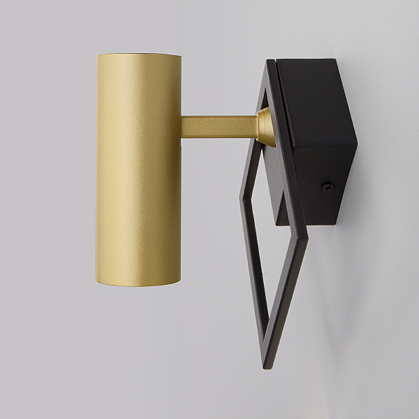 Светильник спот Turro 20091/1 LED черный/ золото