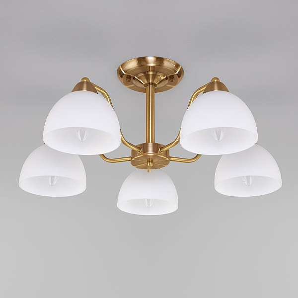 Потолочная люстра Carissa 30172/5 античная бронза