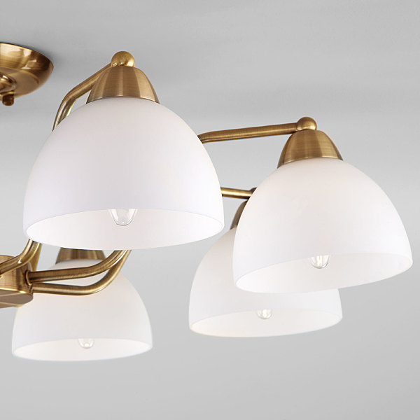 Потолочная люстра Carissa 30172/8 античная бронза