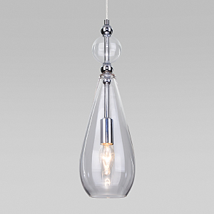 Светильник подвесной Ilario 50202/1 прозрачный