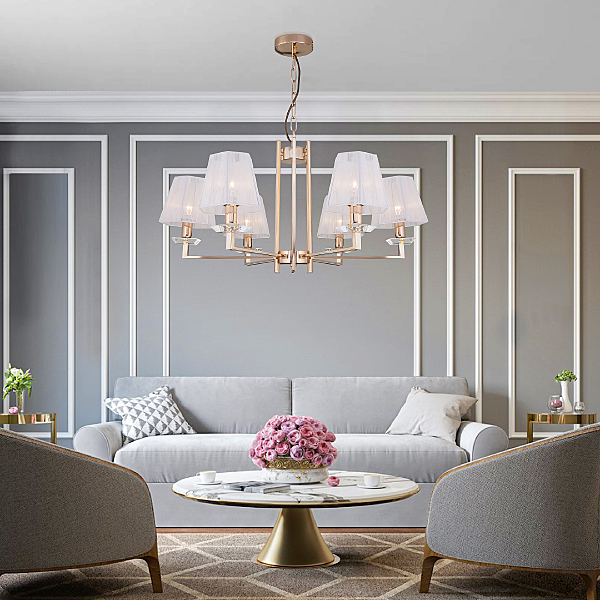 Подвесная люстра Alegria 60114/6 золото