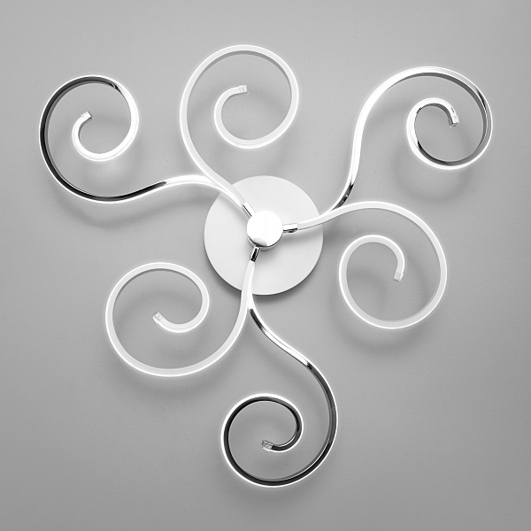 Потолочная люстра Friori 90149/3 белый/хром