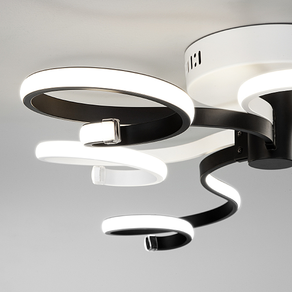 Потолочная люстра Friori 90149/3 белый/черный