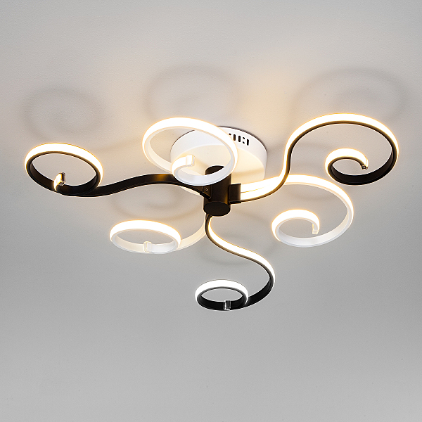 Потолочная люстра Friori 90149/3 белый/черный