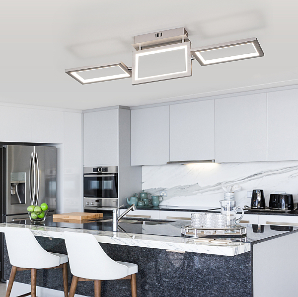 Потолочная люстра Maya 90223/3 матовое серебро