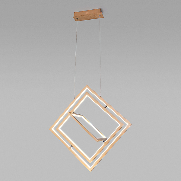 Подвесная люстра Maya 90224/3 матовое золото