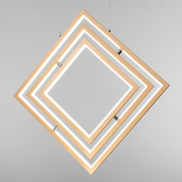 Подвесная люстра Maya 90224/3 матовое золото