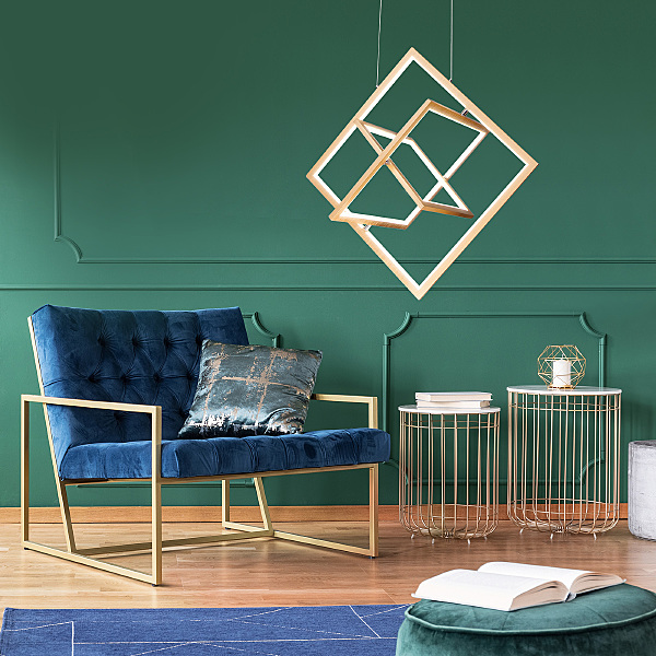 Подвесная люстра Maya 90224/3 матовое золото