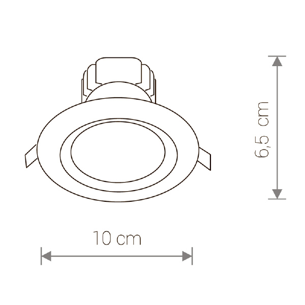 Встраиваемый светильник Ceiling Led 5954