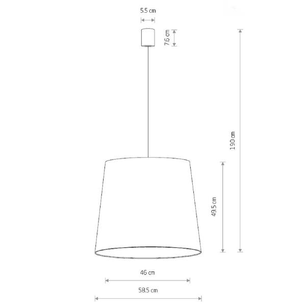 Светильник подвесной Cone L 8437