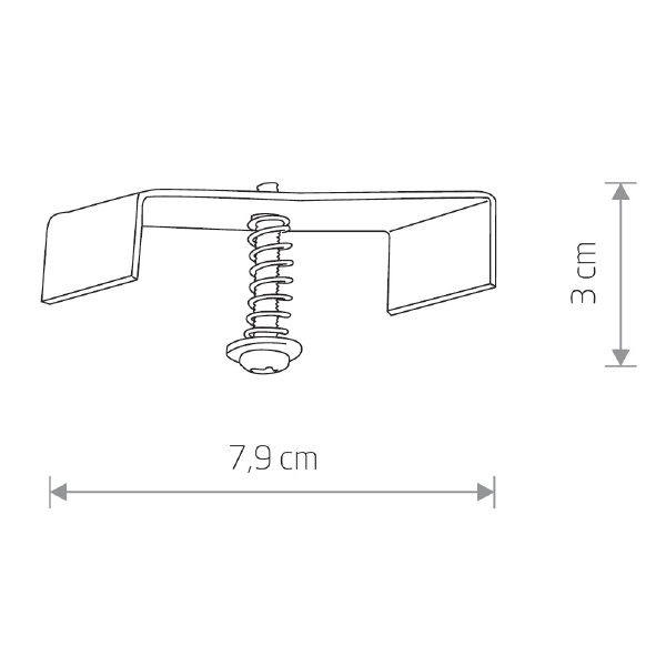 Комплектующие для трек-систем Profile 8805
