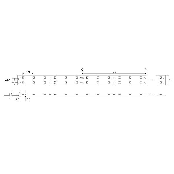 LED лента LS615 27733