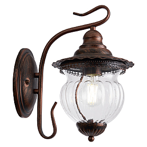 Уличный настенный светильник Флер 41171