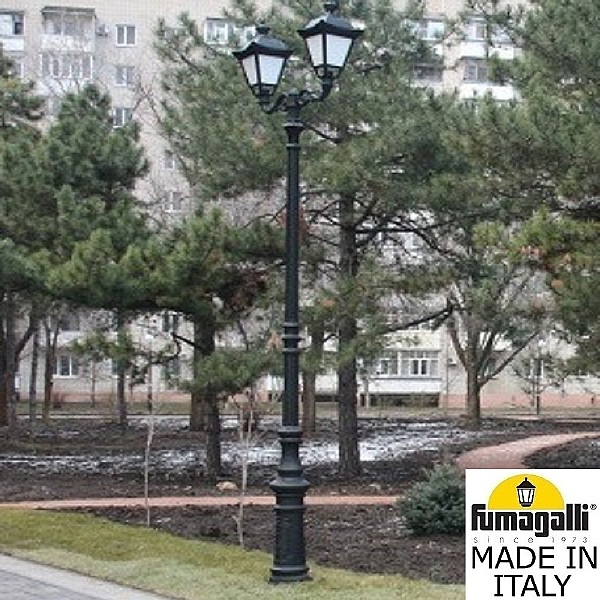 Консольный уличный светильник Столб Классический 000.228.000.A0