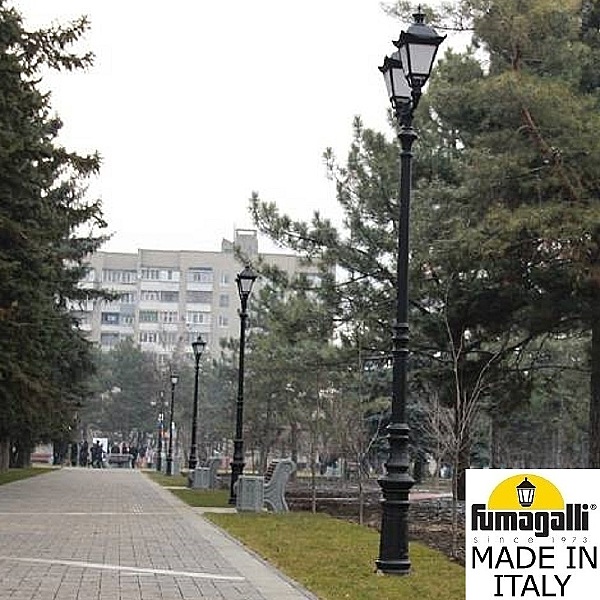 Консольный уличный светильник Столб Классический 000.228.000.A0