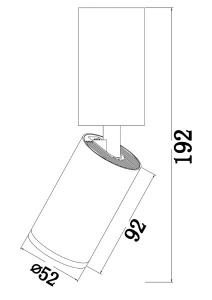 Светильник спот Focus S C051CL-01G