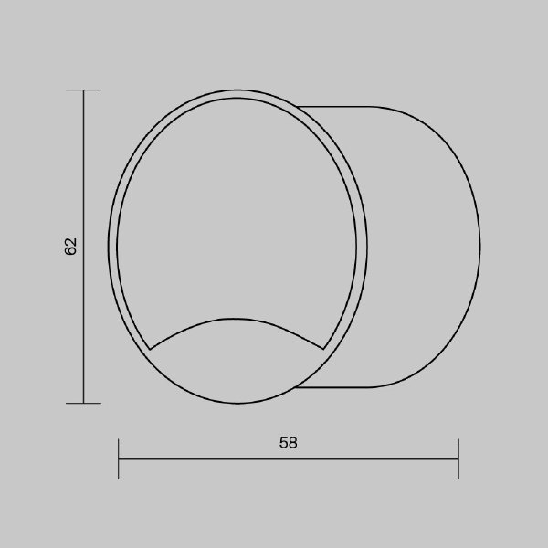 Уличный встраиваемый Biscotti O035-L3B3K