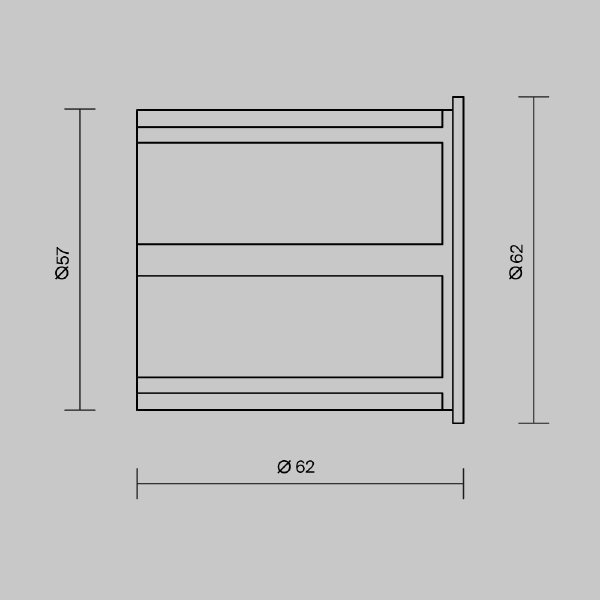 Уличный встраиваемый Limo O037-L3B3K