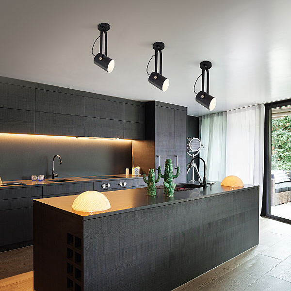 Светильник спот Italio 20092/1 черный