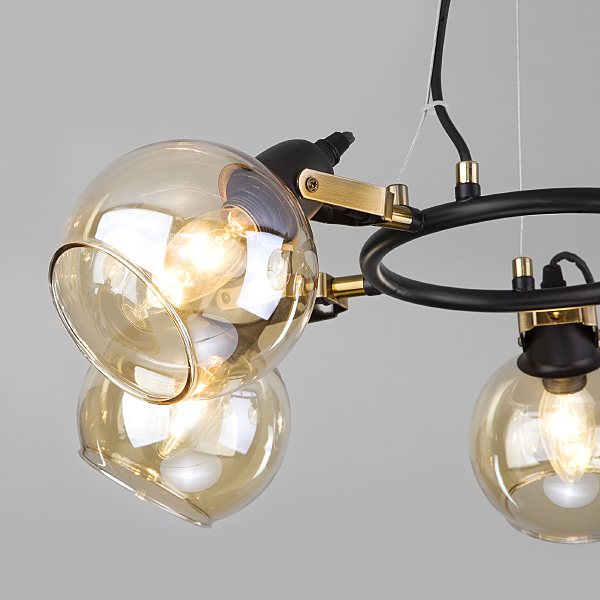 Подвесная люстра Mateo 70119/5 черный