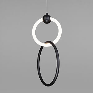 Светильник подвесной Rim 90166/2 черный