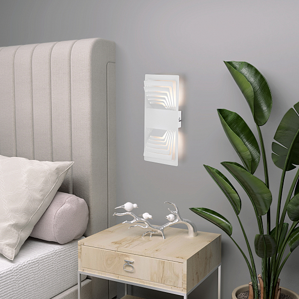 Настенный светильник Onda Onda LED белый (MRL LED 1025)