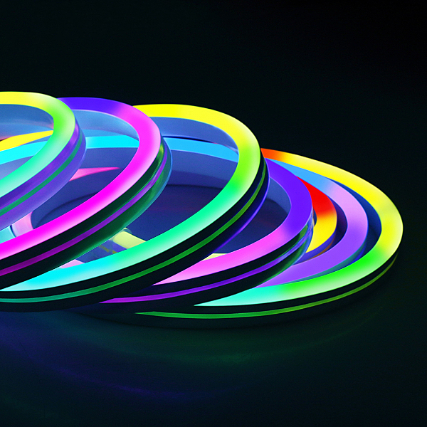 Светодиодный шнур 12V 7W IP65 Набор гибкого неона SLS 02 RGB IP 65 односторонний мульти, 5м a049856