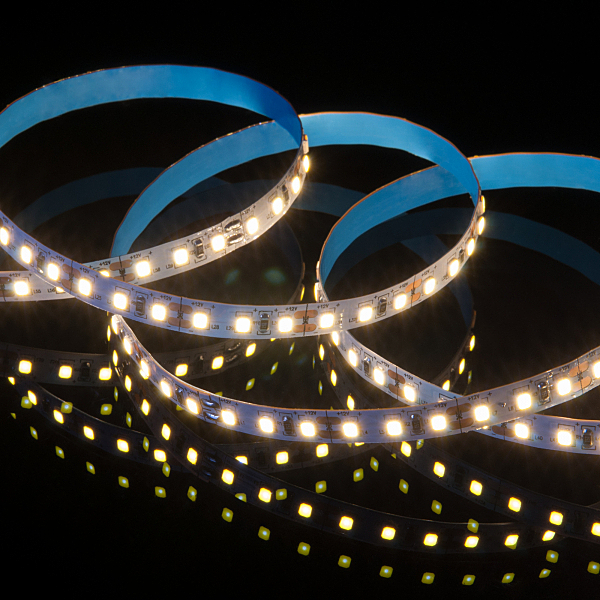 LED лента 12V 9,6W IP20 Набор светодиодной ленты 5m 2835 12V 120Led 9.6W IP20 3300K теплый белый (SLS 01 WW IP 20) a049843