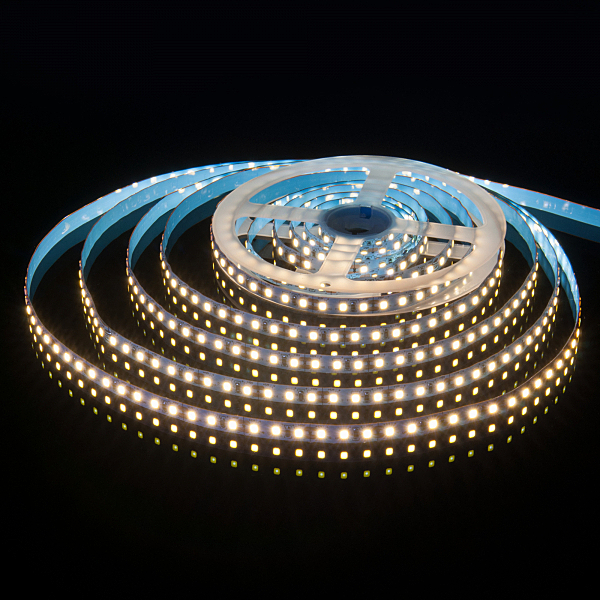 LED лента 12V 9,6W IP20 Набор светодиодной ленты 5m 2835 12V 120Led 9.6W IP20 3300K теплый белый (SLS 01 WW IP 20) a049843