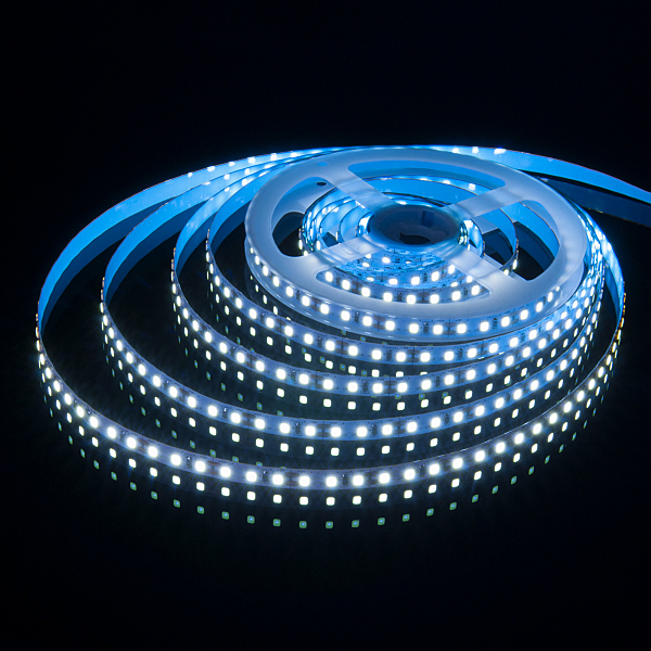 LED лента 12V 9,6W IP20 Набор светодиодной ленты 5m 2835 12V 120Led 9.6W IP20 6500K холодный белый (SLS 01 WW IP 20) a049844