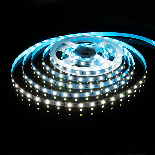 LED лента 12V 4,8W IP20 Набор светодиодной ленты 5m 2835 12V 60Led 4,8W IP20 6500K холодный белый (SLS 01 CW IP 20) a049837